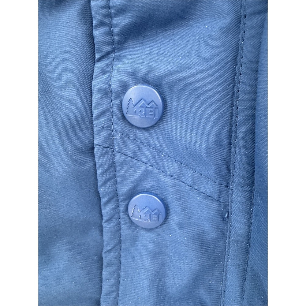 Vintage REI Womens Navy Blue Goose Down Puffer Vest Size Small Retro Gorpcore - Picture 2 of 13